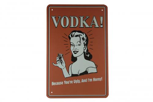 Табличка Vodka