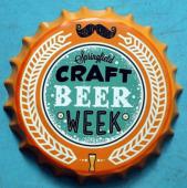  Металлическая табличка Craft Beer