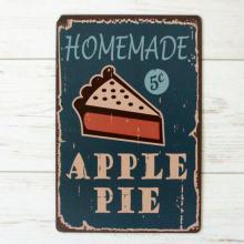 Металлическая табличка Apple Pie
